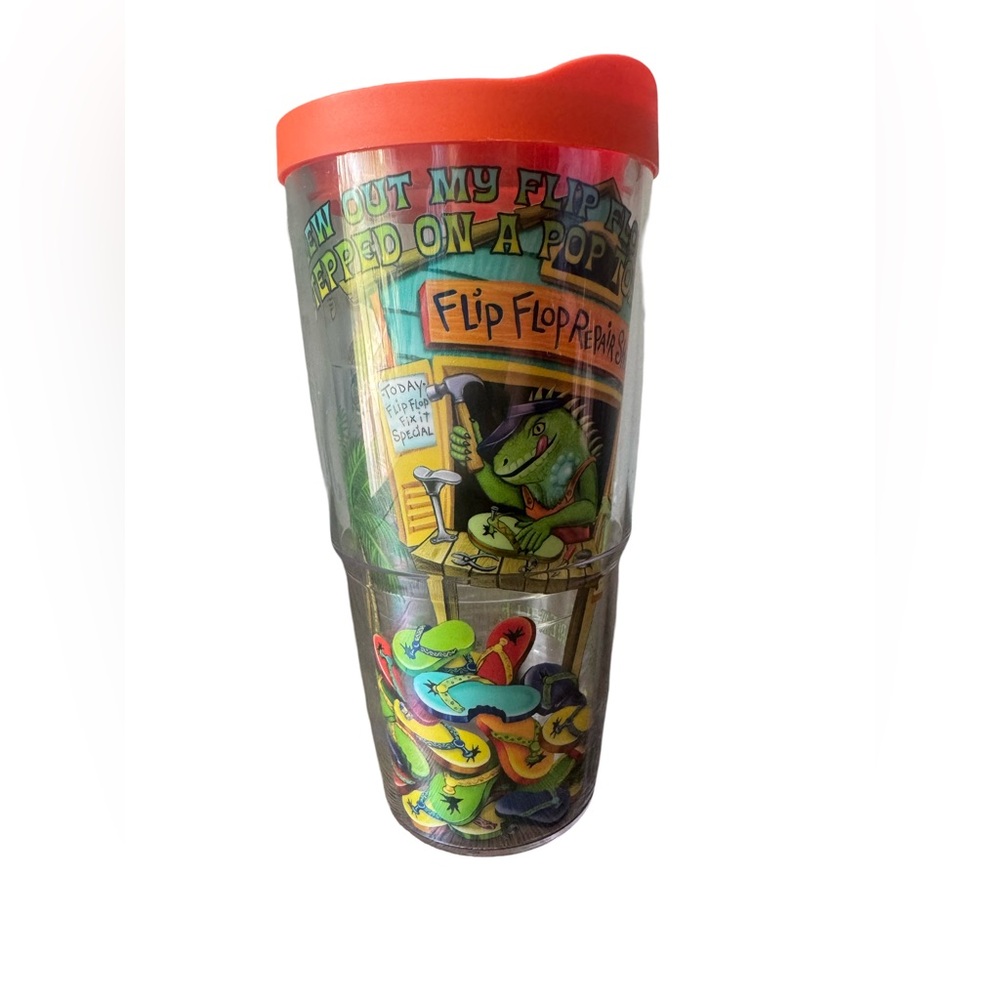 Colorful Flip Flop Tumbler